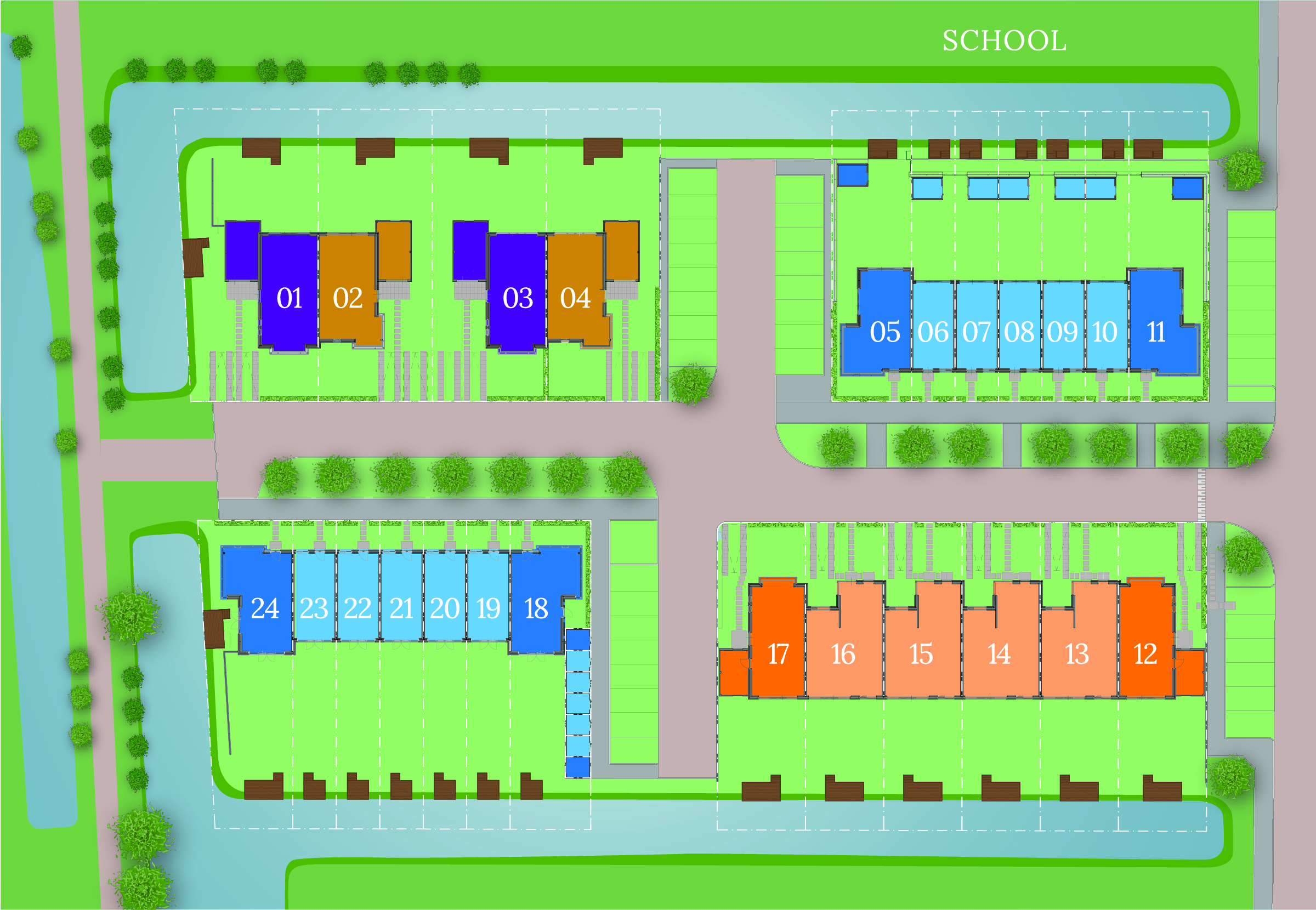 Plattegrond Wiericke Weide